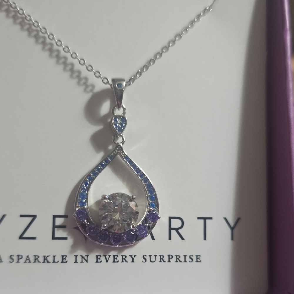 New With Box Ryze Sterling Silver Necklace.